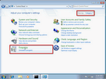 Click on Control Panel then on Programs