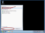 In the Windows Start Menu type Backup and choose Backup and Restore