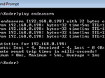The default ping reply in Windows Seven now comes back in IP version four format