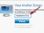 From the viewer machine punch in your 12 digit code