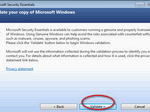 Click On Validate to Validate your copy of Windows