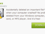 Click on the Recuva download link for data recovery software