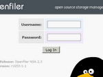 How to configure OpenFiler with an iSCSI taget