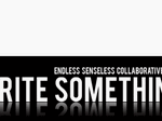 Cool websites - Write Something A Collaborative Online Book by thousands of users like you