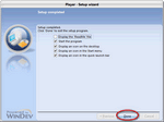 Uncheck Readme and Click Done to Launch QMC