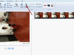 Click on the button that says Rotate video