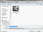 Name your movie and you can also save it to YouTube