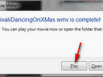 Now you can play the movie