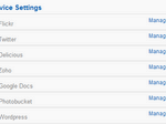 Choose the services you want to backup like flicker twitter google docs and gmail