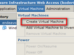 Virtual Machines Tab